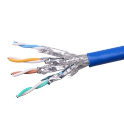 N+S/FTP CAT6A LSZH PATCH CORD MAVİ 1MT N+S/FTP CAT6A LSZH PATCH CORD MAVİ 1MT