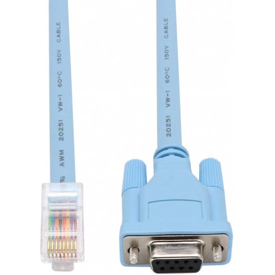 Cisco Orjinal Db9 To Rj45 Konsol Bağlantı Kablosu