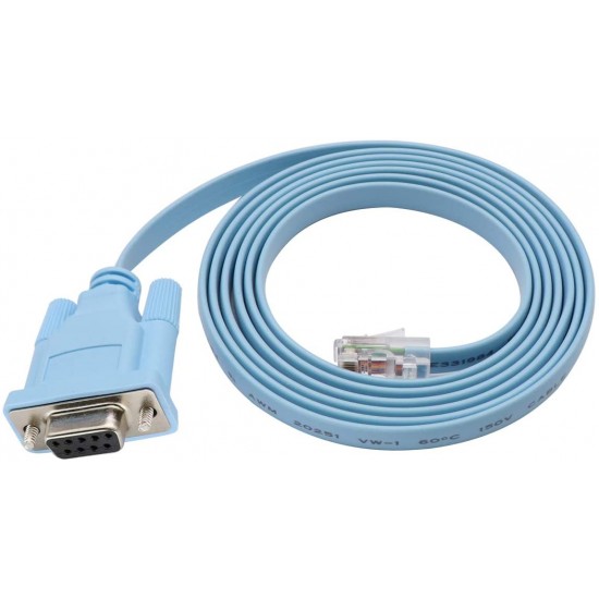 Cisco Orjinal Db9 To Rj45 Konsol Bağlantı Kablosu