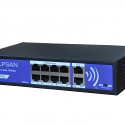 DROPSAN 8 PORT 10/100+2 UPLİNK 1000 POE Switch DROPSAN 8 PORT 10/100+2 UPLİNK 1000 POE Switch
