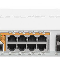 MikroTik CRS112-8P-4S-IN 8 Port 802.3af/at - 24V Pasif PoE Switch Router MikroTik CRS112-8P-4S-IN 8 Port 802.3af/at - 24V Pasif PoE Switch Router