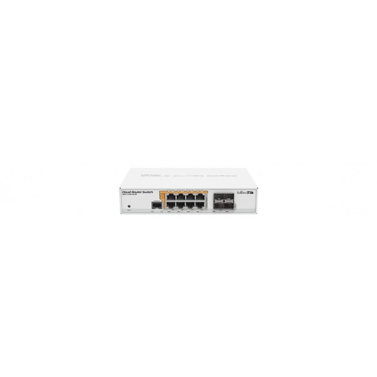 MikroTik CRS112-8P-4S-IN 8 Port 802.3af/at - 24V Pasif PoE Switch Router
