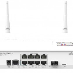 Mikrotik CRS109-8G-1S-2HnD-IN Cloud Router 8 PORT Gigabit Wireless Switch Mikrotik CRS109-8G-1S-2HnD-IN Cloud Router 8 PORT Gigabit Wireless Switch