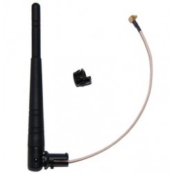MikroTiK 2.4-5.8 GHz Swivel Antenna + Pigtail MikroTiK 2.4-5.8 GHz Swivel Antenna + Pigtail