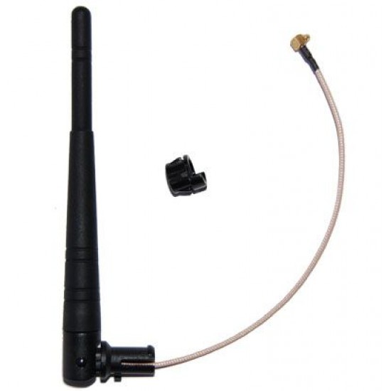 MikroTiK 2.4-5.8 GHz Swivel Antenna + Pigtail