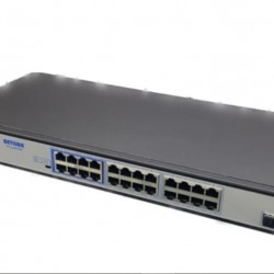 Netlink NTL24G2SFPAF 24 Port 10/100/1000+2 Sfp Poe Switch 300W Netlink NTL24G2SFPAF 24 Port 10/100/1000+2 Sfp Poe Switch 300W