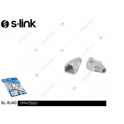 S-link SL-RJ40 RJ45 25 Li Paket Beyaz Jack Kılıfı S-link SL-RJ40 RJ45 25 Li Paket Beyaz Jack Kılıfı