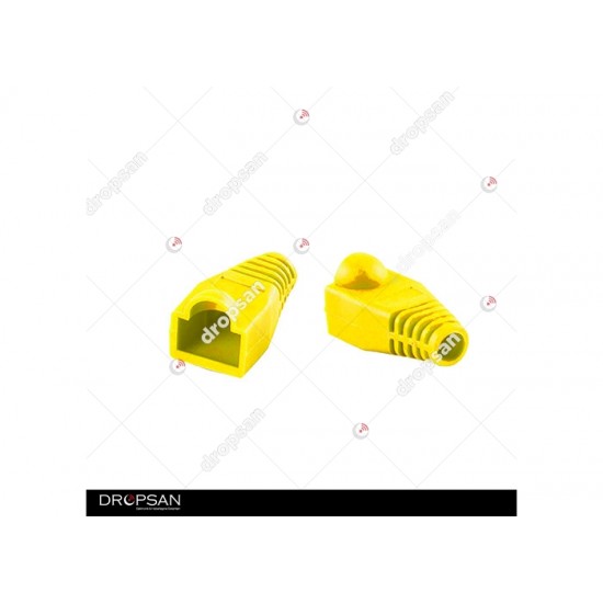 S-link SL-RJ40 RJ45 25 Li Paket Sarı Jack Kılıfı