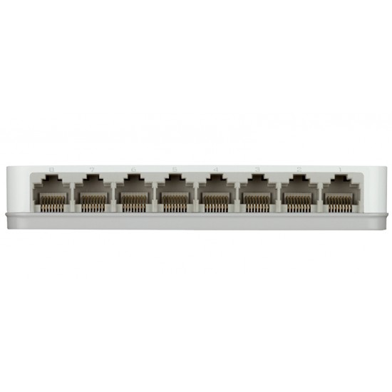 8-port 10/100/1000 Base-T ve güç tasarrufu fonksiyonlu Yönetilmeyen Switch