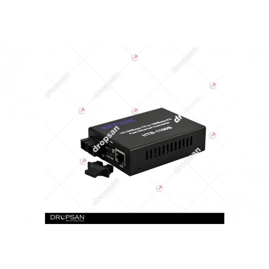 Netlink 10/100Mbps Single Mode Duplex Fiber Media Converter