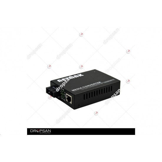 10/100/1000Mbps Single Mode Duplex Gigabit Fiber Media Converter